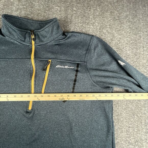 Eddie Bauer First Ascent Sweater Men XL Cloud Layer 1/4 Zip Pullover Hike Fleece - Picture 7 of 8